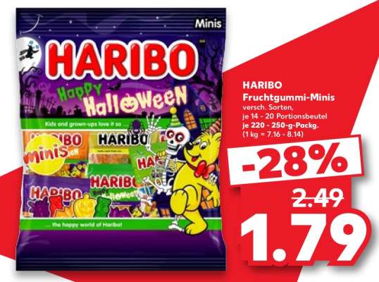 HARIBO Fruchtgummi-Minis