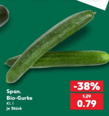 Span. Bio-Gurke