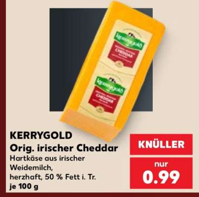 KERRYGOLD Orig. irischer Cheddar