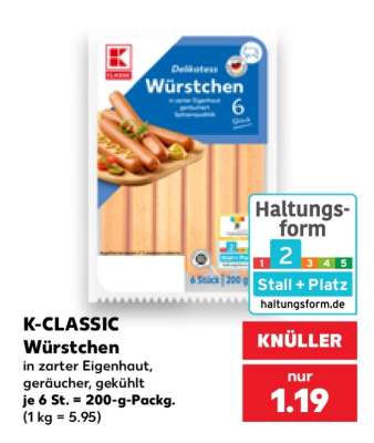 K-CLASSIC Würstchen