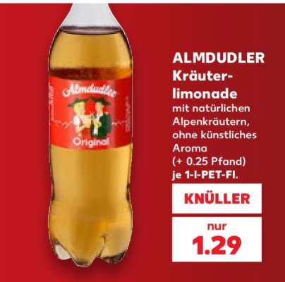 Almdudler Kräuterlimonade