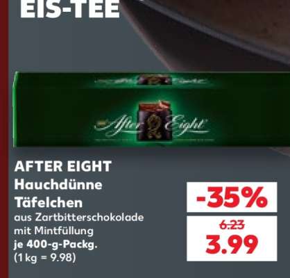 AFTER EIGHT Hauchdünne Täfelchen