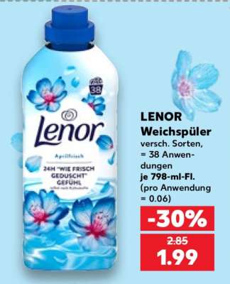 Lenor Weichspüler