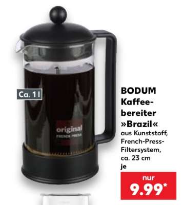 BODUM Kaffee-bereiter »Brazil«