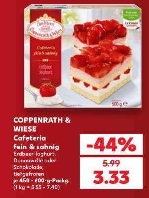 COPPENRATH & WIESE Cafeteria fein & sahnig