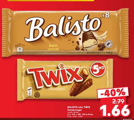 BALISTO oder TWIX