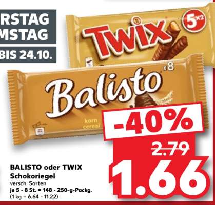 BALISTO oder TWIX