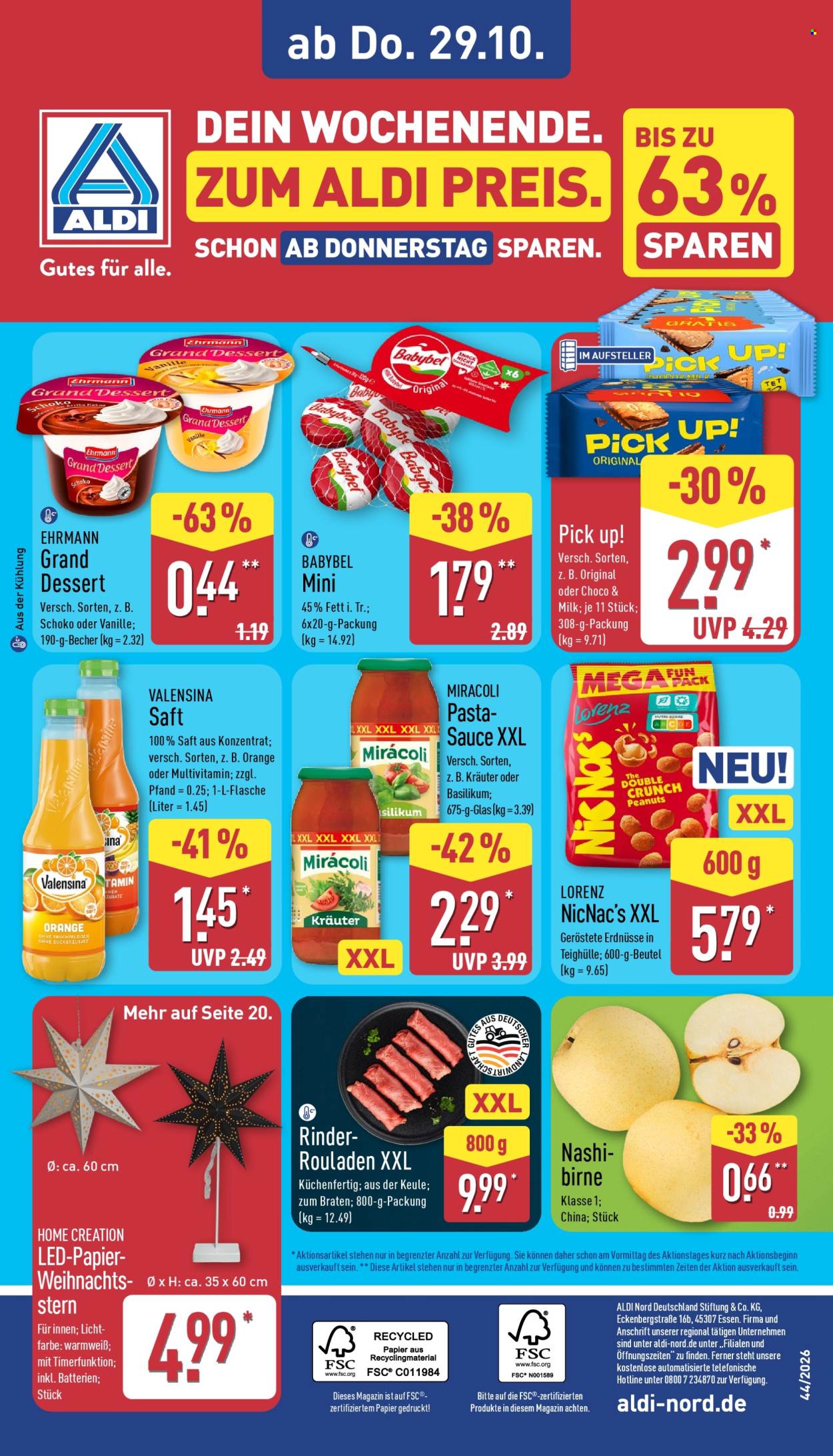 ALDI Nord Prospekte  - 26.10.2026 - 31.10.2026. Seite 37