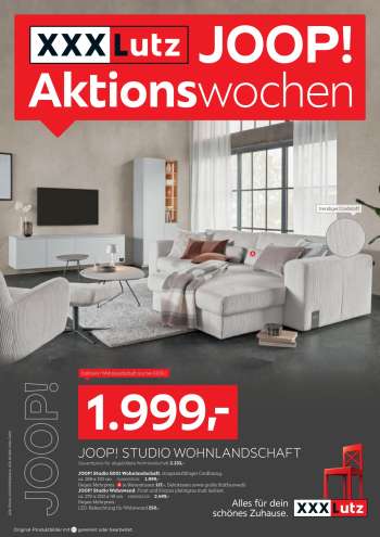 Prospekte XXXLutz - 17.10.2026 - 31.10.2026.