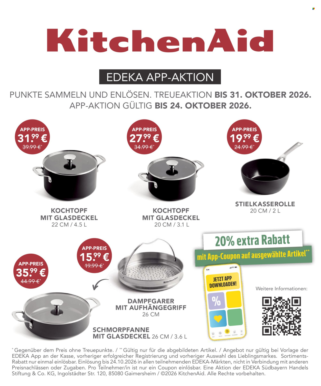 Edeka Prospekte  - 19.10.2026 - 24.10.2026. Seite 24
