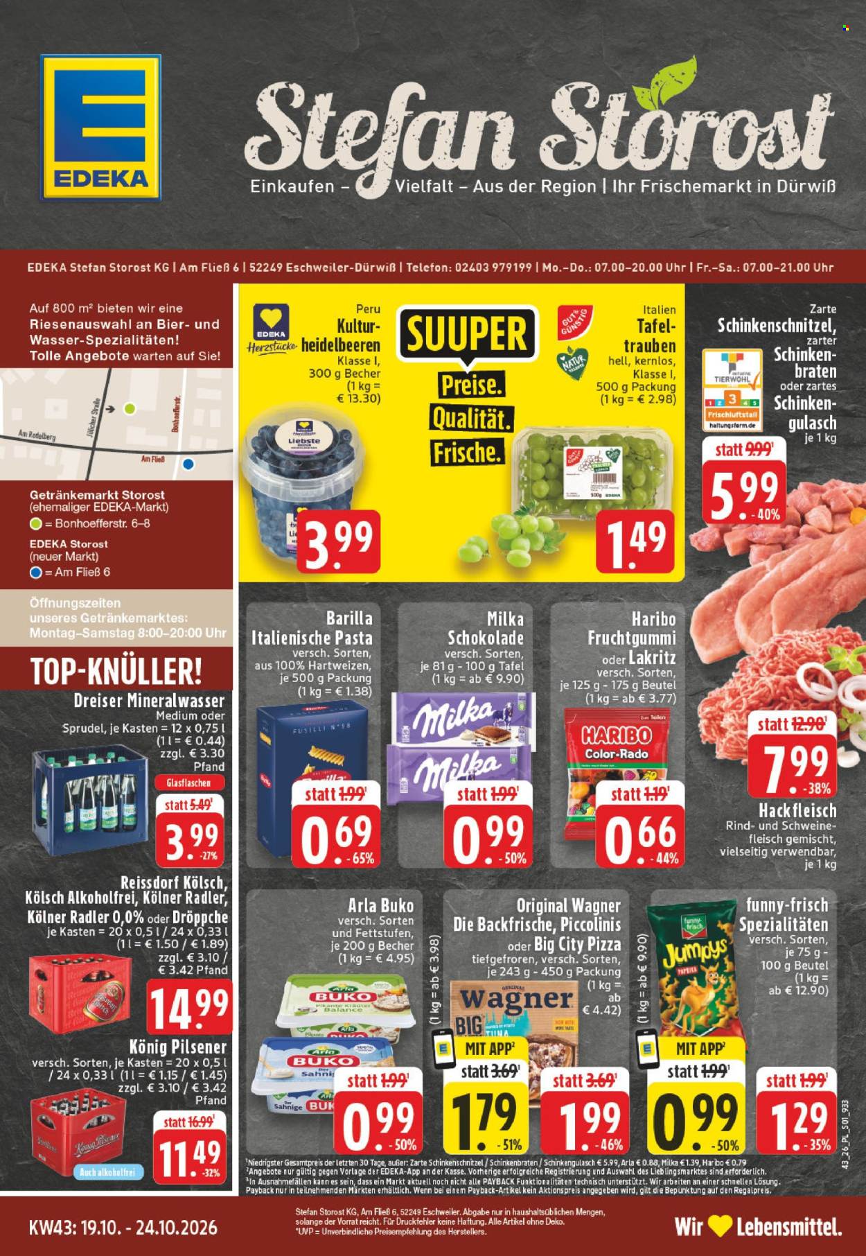 Edeka Prospekte  - 19.10.2026 - 24.10.2026. Seite 1