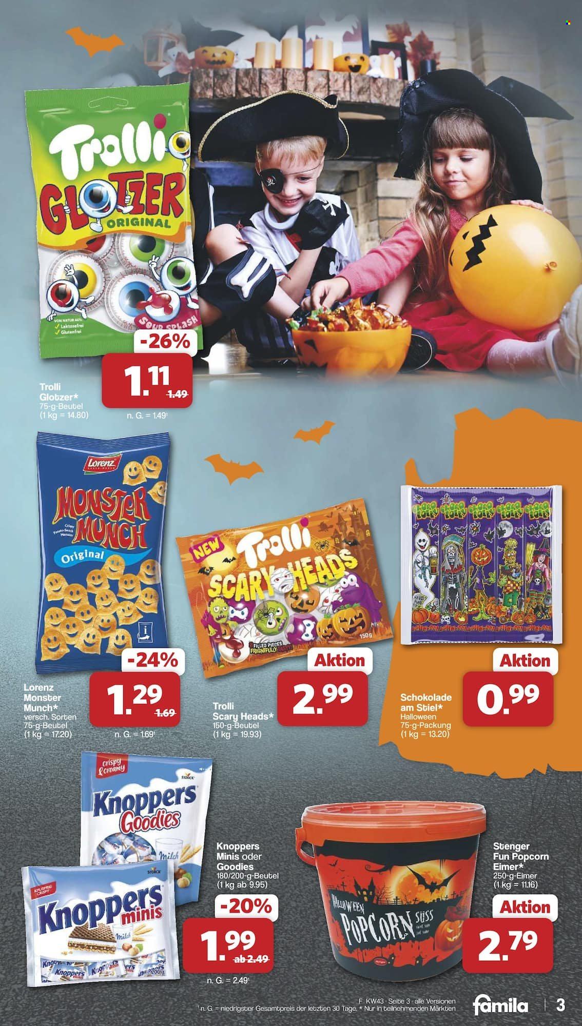 famila Prospekte  - 19.10.2026 - 24.10.2026. Seite 3