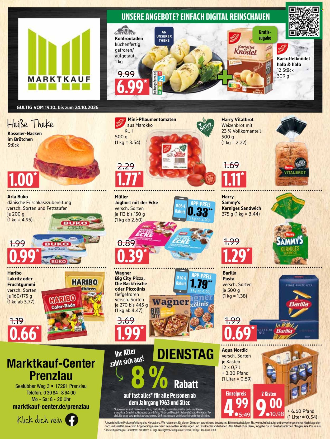 Marktkauf Prospekte  - 19.10.2026 - 24.10.2026. Seite 1