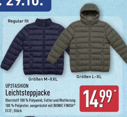 UP2FASHION Leichtsteppjacke