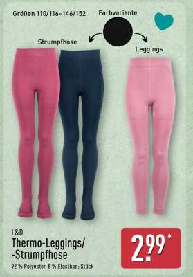 L&D Thermo-Leggings/-Strumpfhose