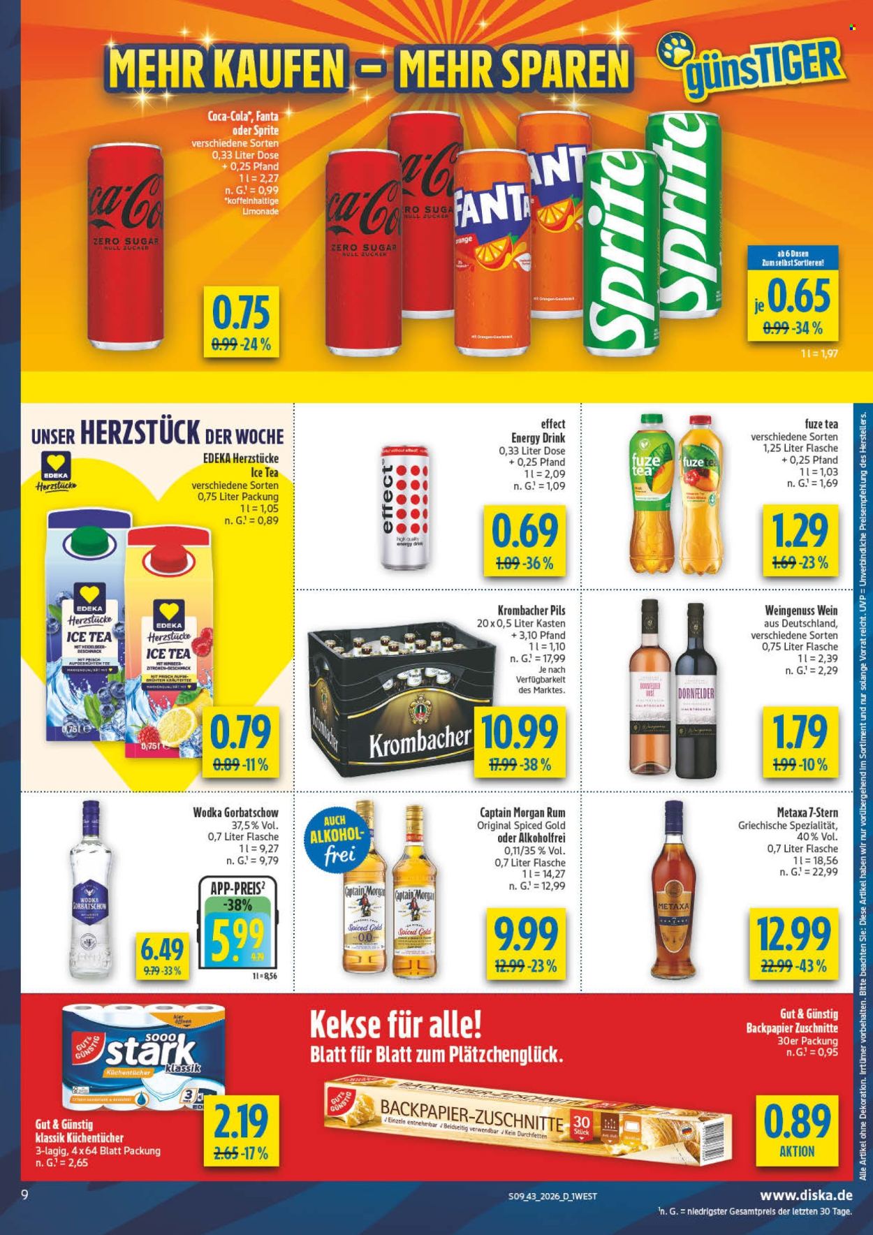 Diska Prospekte  - 19.10.2026 - 24.10.2026. Seite 9
