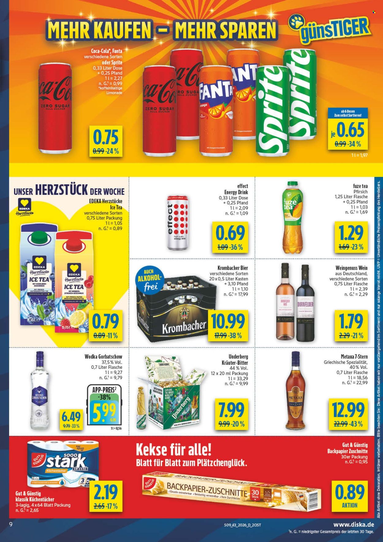 Diska Prospekte  - 19.10.2026 - 24.10.2026. Seite 9