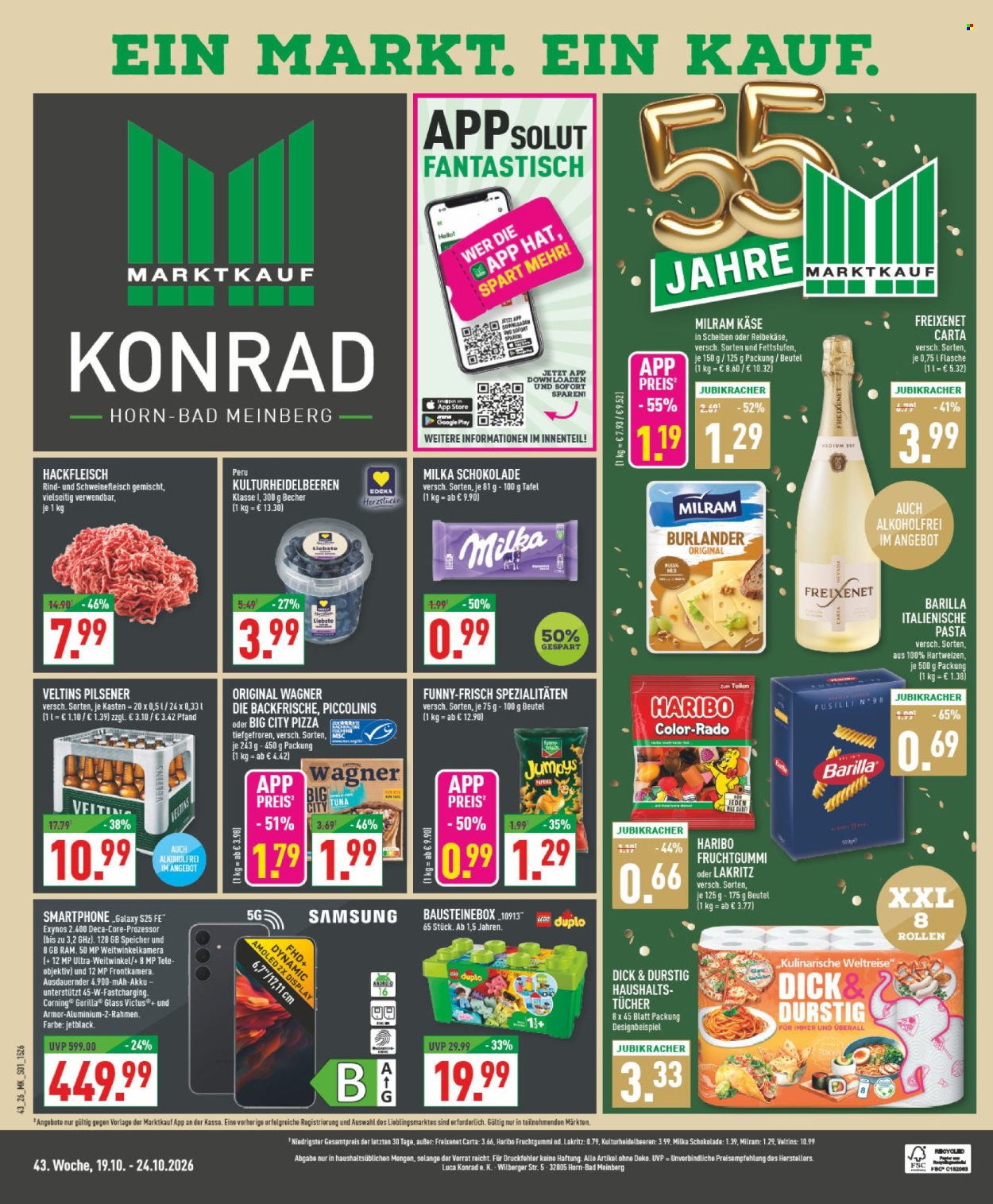 Marktkauf Prospekte  - 19.10.2026 - 24.10.2026. Seite 1
