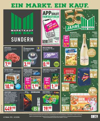 Prospekte Marktkauf - 19.10.2026 - 24.10.2026.