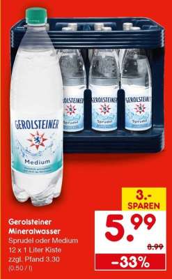 Gerolsteiner Mineralwasser