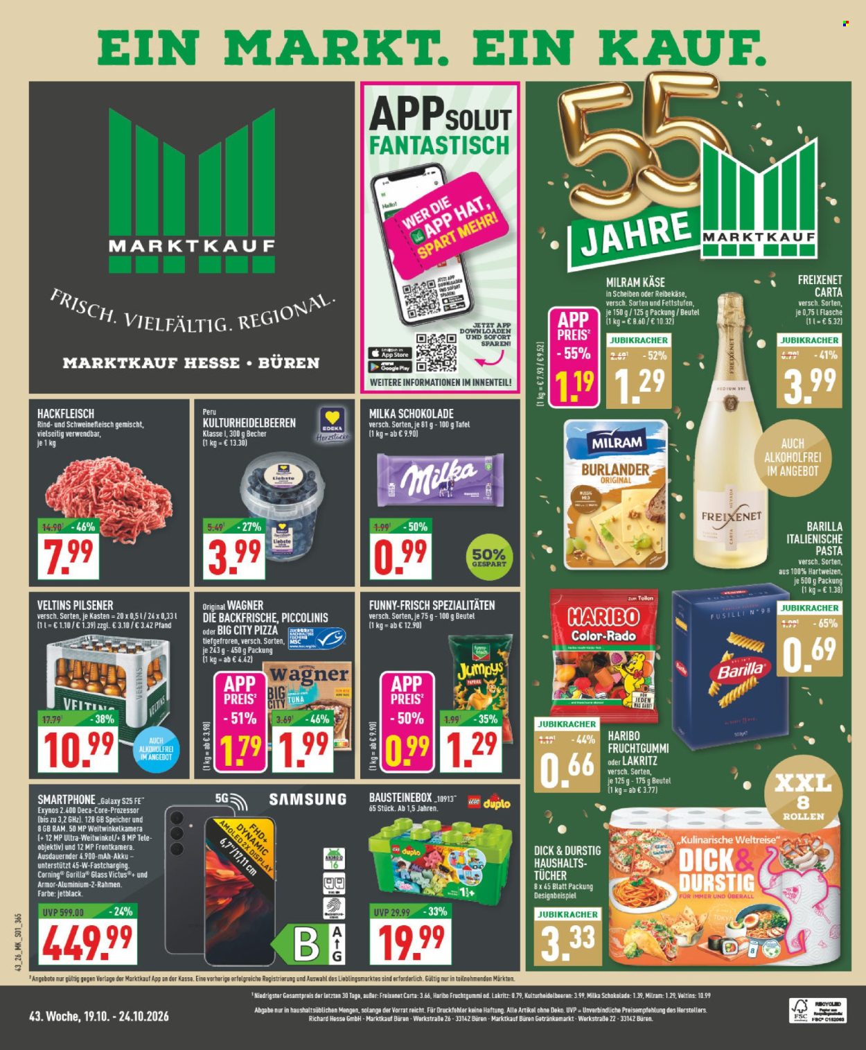 Marktkauf Prospekte  - 19.10.2026 - 24.10.2026. Seite 1
