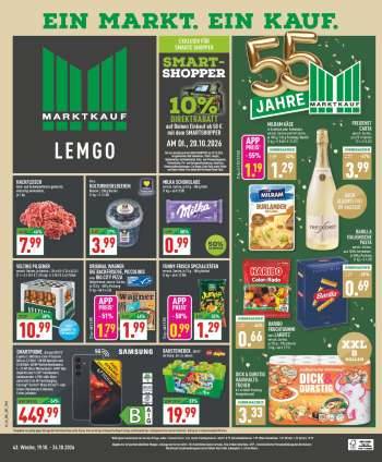 Prospekte Marktkauf - 19.10.2026 - 24.10.2026.