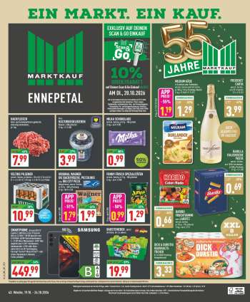 Prospekte Marktkauf - 19.10.2026 - 24.10.2026.