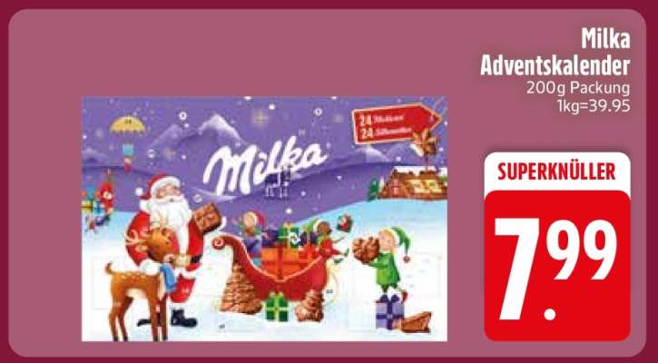 MILKA Adventskalender