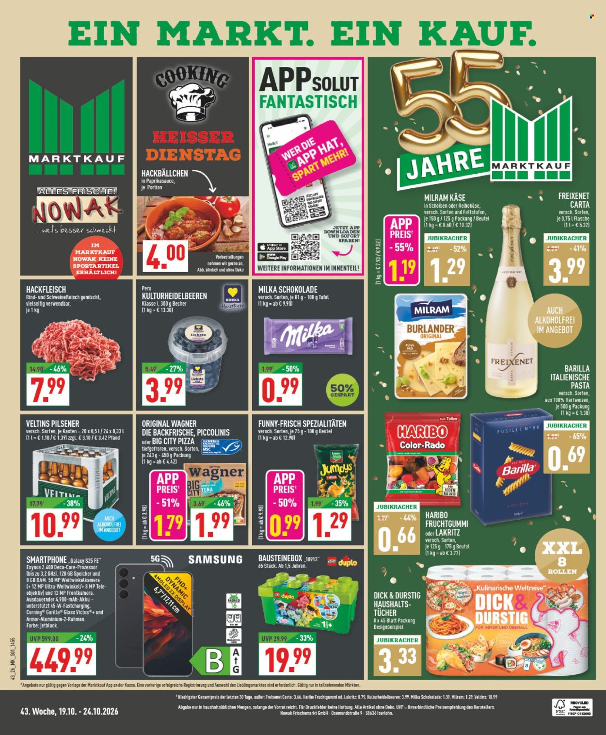 Marktkauf Prospekte  - 19.10.2026 - 24.10.2026. Seite 1