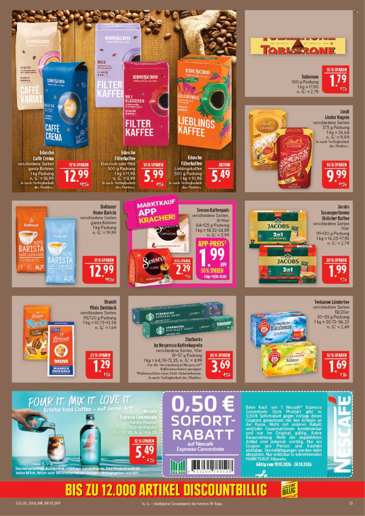 Marktkauf Prospekte  - 19.10.2026 - 24.10.2026. Seite 25
