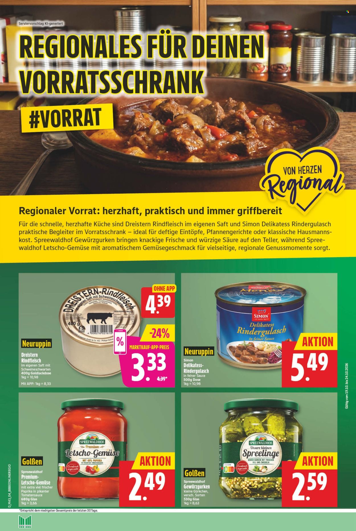 Marktkauf Prospekte  - 19.10.2026 - 24.10.2026. Seite 29