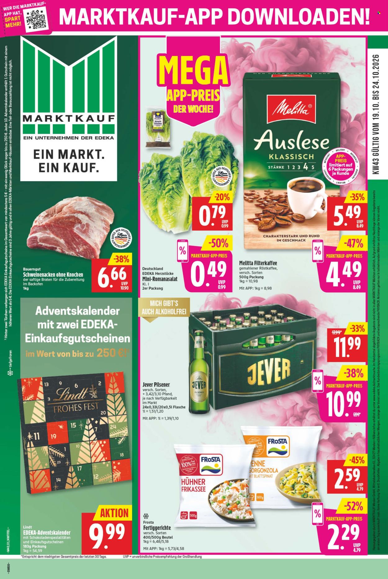 Marktkauf Prospekte  - 19.10.2026 - 24.10.2026. Seite 1