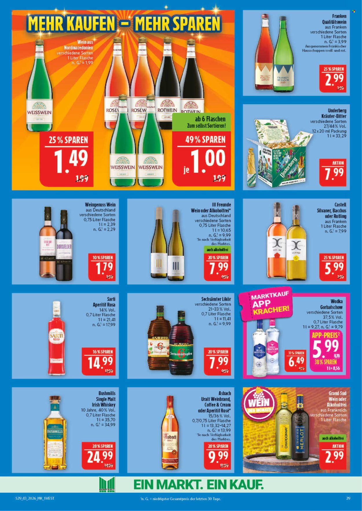 Marktkauf Prospekte  - 19.10.2026 - 24.10.2026. Seite 29