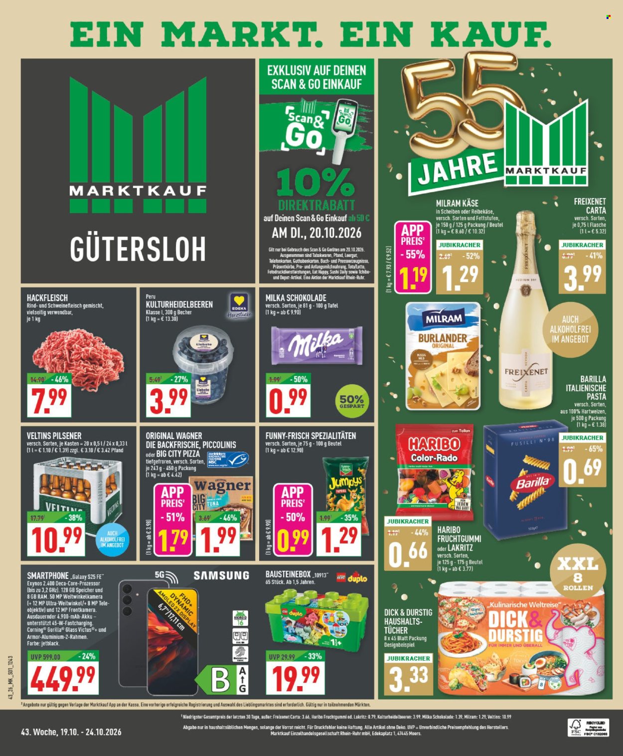 Marktkauf Prospekte  - 19.10.2026 - 24.10.2026. Seite 1