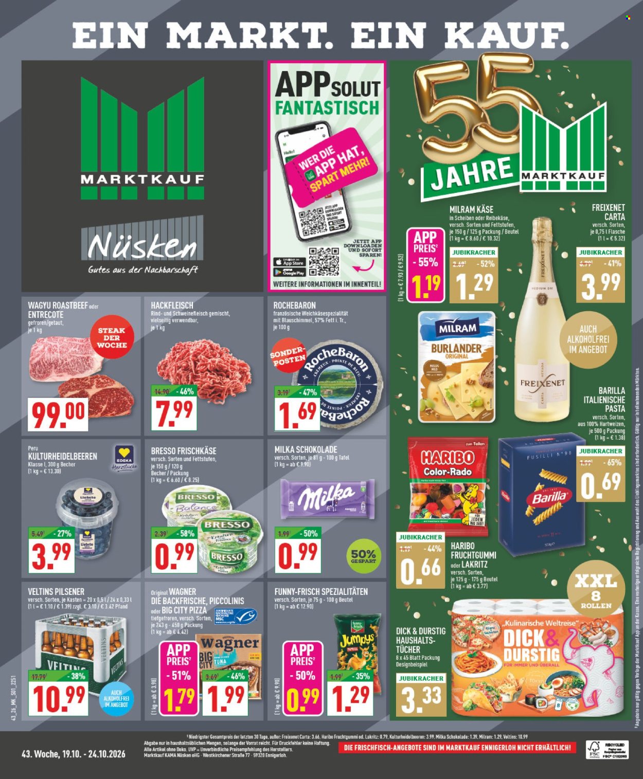 Marktkauf Prospekte  - 19.10.2026 - 24.10.2026. Seite 1