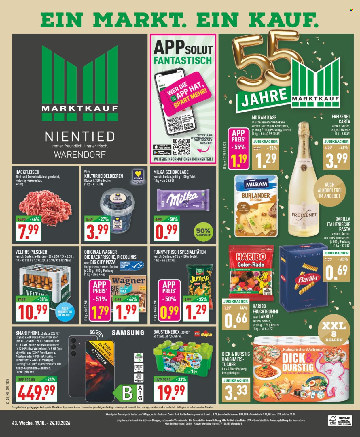Marktkauf Prospekte  - 19.10.2026 - 24.10.2026. Seite 1