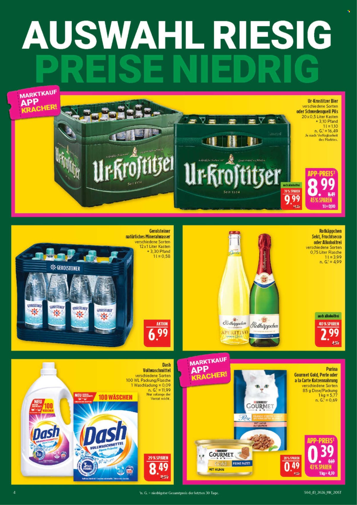 Marktkauf Prospekte  - 19.10.2026 - 24.10.2026. Seite 4