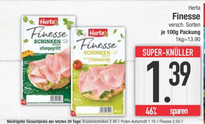 Herta Finesse Schinken