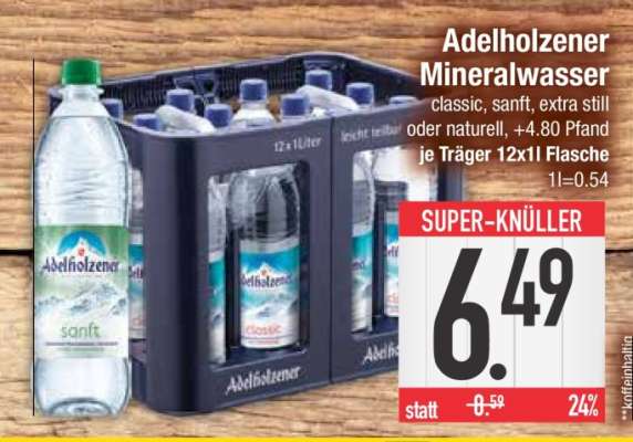 ADELHOLZENER Mineralwasser