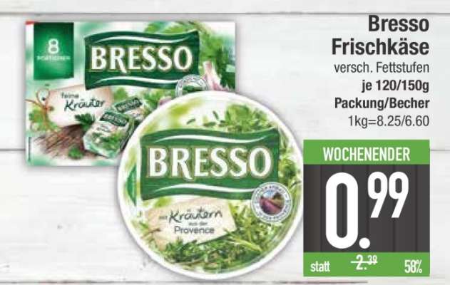 Bresso Frischkäse