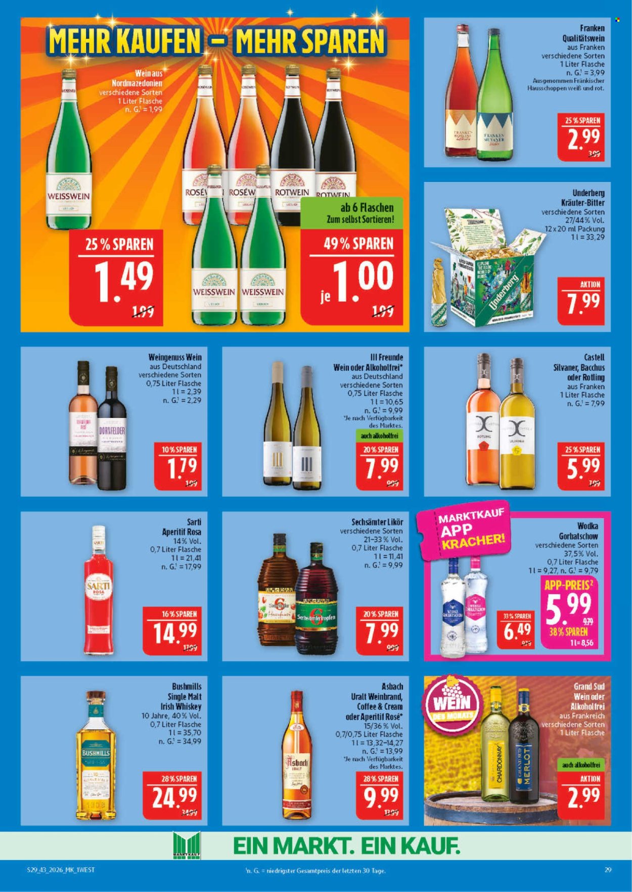 Marktkauf Prospekte  - 19.10.2026 - 24.10.2026. Seite 29