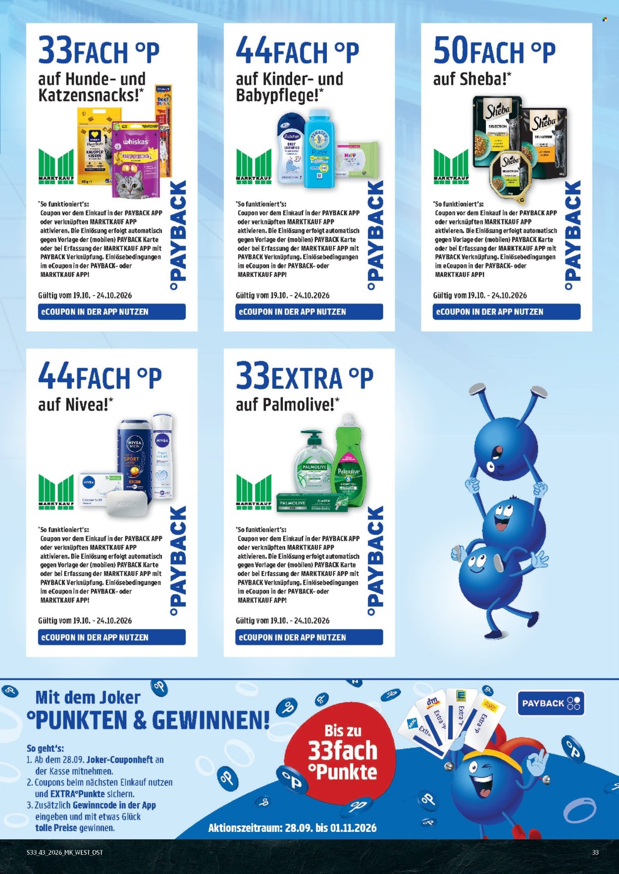 Marktkauf Prospekte  - 19.10.2026 - 24.10.2026. Seite 33