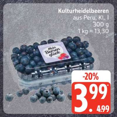 Kulturheidelbeeren