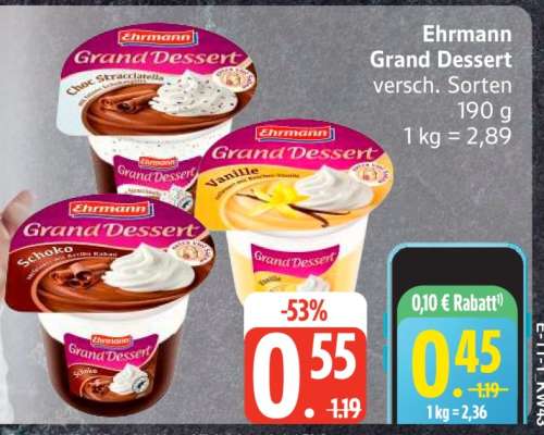 Ehrmann Grand Dessert