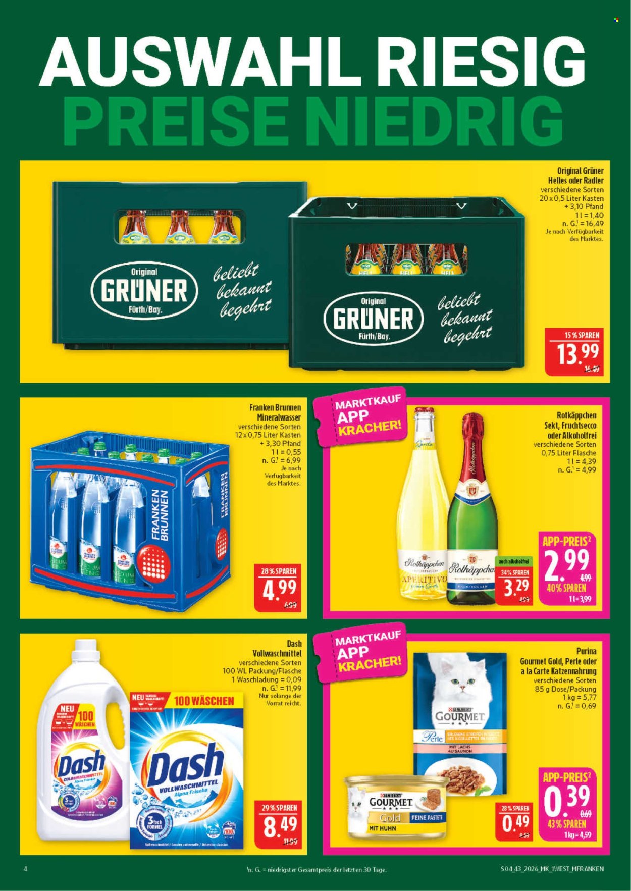 Marktkauf Prospekte  - 19.10.2026 - 24.10.2026. Seite 4