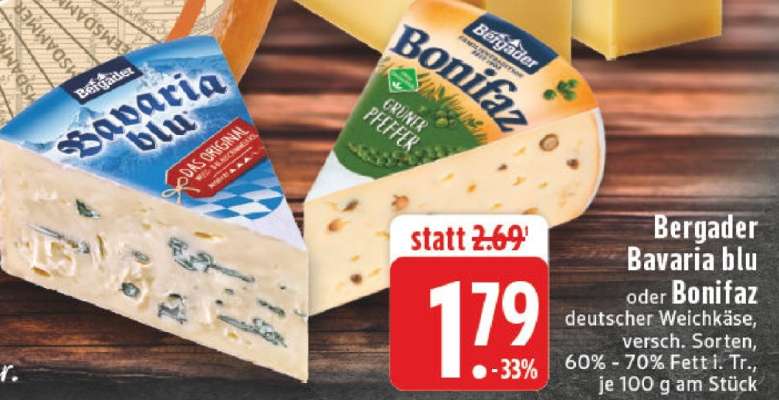 BERGADER Bavaria blu oder Bonifaz
