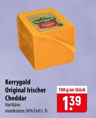Kerrygold original irischer Cheddar