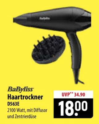 BaByliss Haartrockner D563E