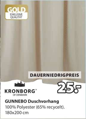 GUNNEBO Duschvorhang