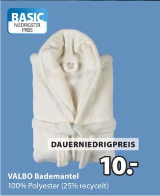 VALBO Bademantel